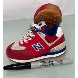 New Balance Kids Sneakers Red and Blue